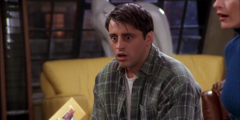 Create meme: Joey tribbiani, surprised Joe tribbiani, Joey 