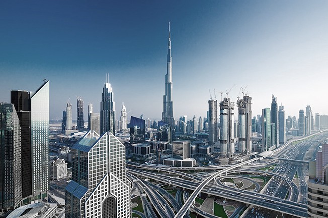 Create meme: uae burj khalifa, crest grande dubai, View from Burj Khalifa