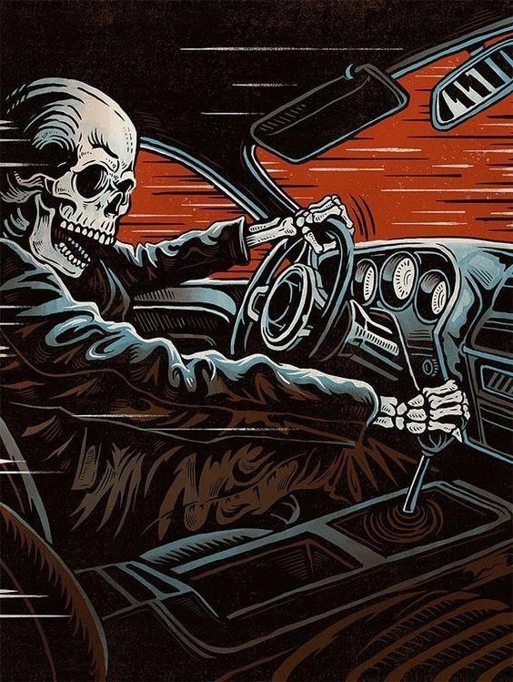 Create meme "lowrider, skeleton at the wheel" - Pictures - Meme-a...