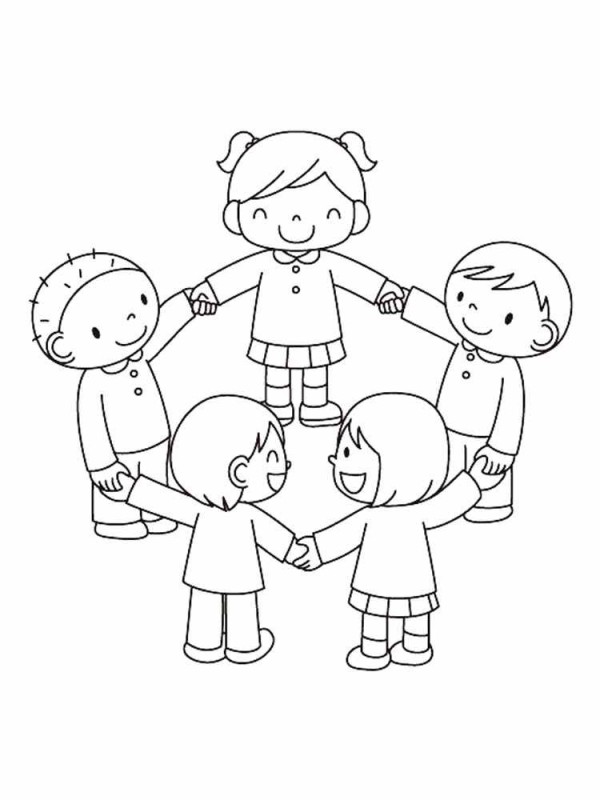 Create meme: friendship coloring book, coloring pages on the theme of friendship, friendship coloring book for kids