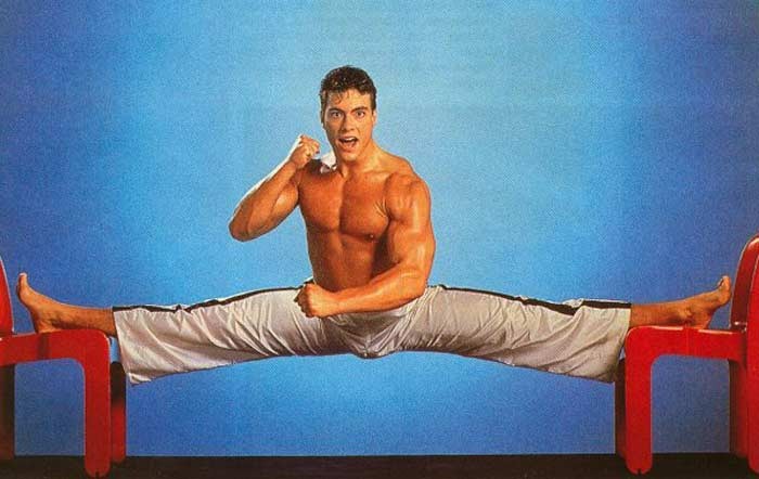 Create meme: jean claude van damme twine, splits van Damme, van Damme splits