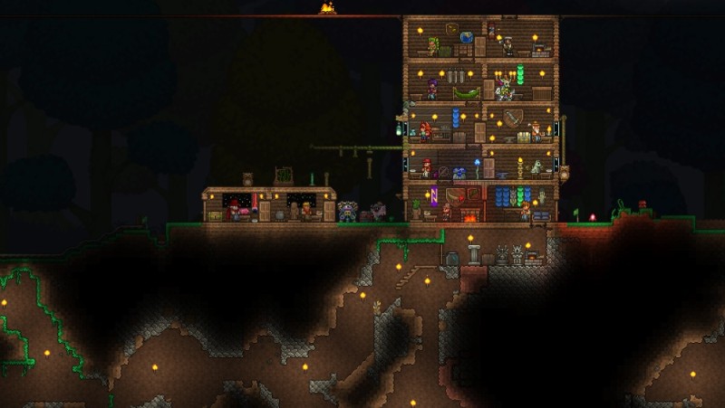 Create meme: npcs terraria, terraria denchik, game terraria