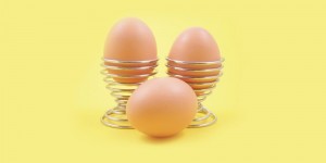 Create meme: chicken eggs, eggs, two eggs