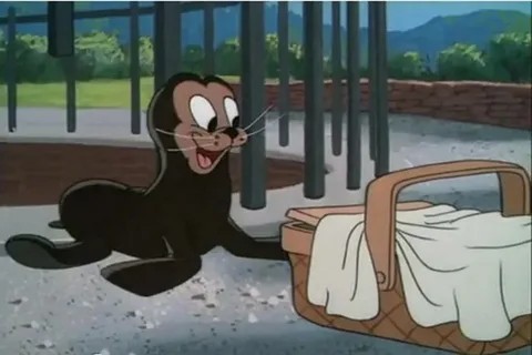 Create meme: Tom and Jerry , Mickey and the seal, pluto the wonderful dog 7.4.1950 wonder dog