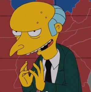 Create meme: simpsons mister burns