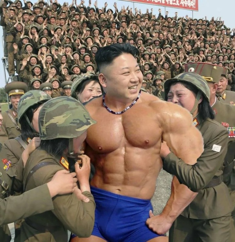 Create meme: Kim Jong-Il , Kim Jong-UN , Kim Jong 