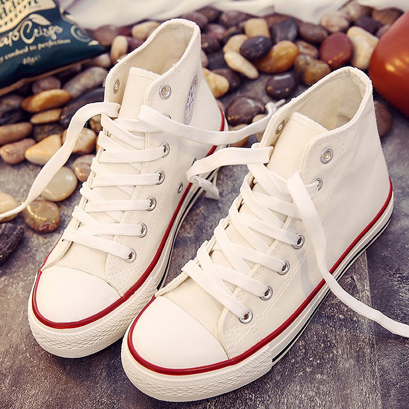 Create meme: sneakers , fashionable sneakers, red and white sneakers