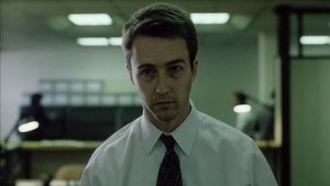 Create meme: meme sleepy, Edward Norton fight club, I have slept on this week