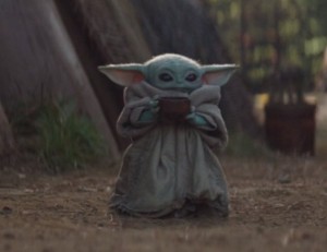 Create meme: yoda, baby's yoda mandalorian Wallpaper, little yoda mandalorian