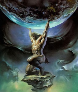 Create meme: Boris Valeggio Atlant, Boris Vallejo