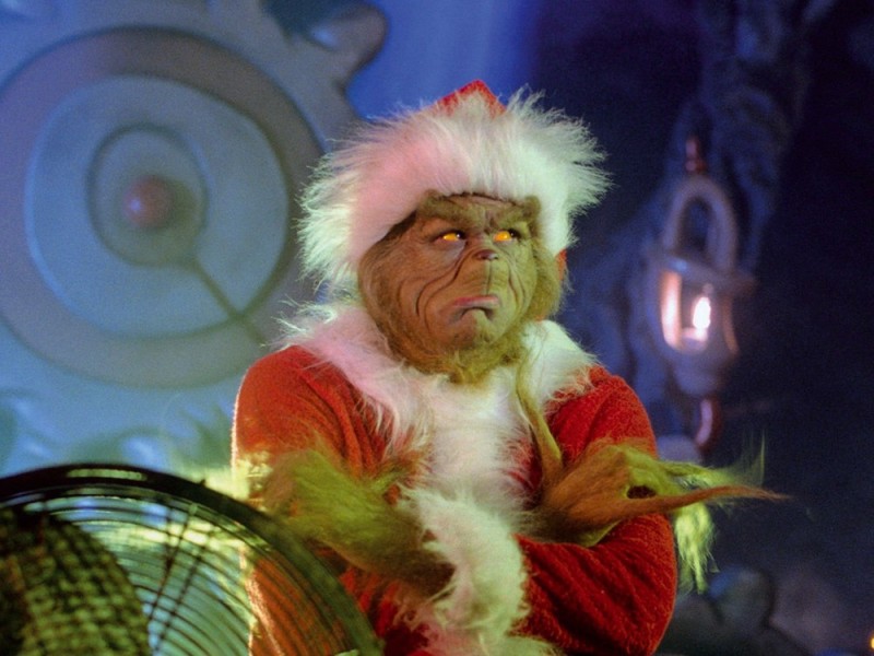 Create meme: how the Grinch stole Christmas Jim Carrey, Grinch the thief of Christmas heroes, Jim Carrey the grinch
