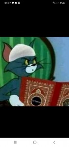 Create meme: Tom and Jerry meme Tom, Tom and Jerry Tom with the newspaper, Tom and Jerry cat