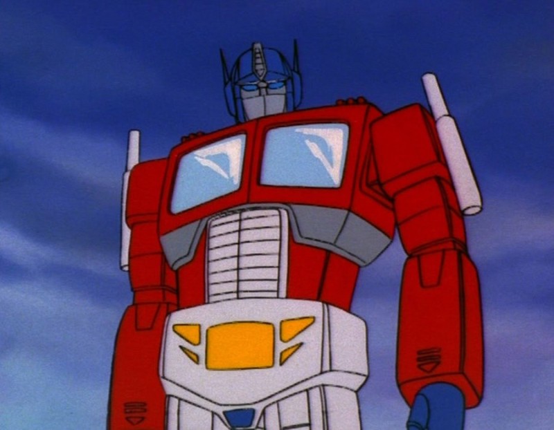 Create meme: the transformers cartoon 1986, Optimus transformer, Optimus Prime 