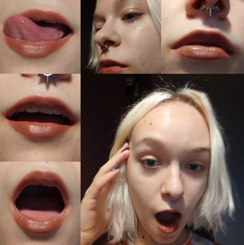 Create meme: makeup , people , piercing