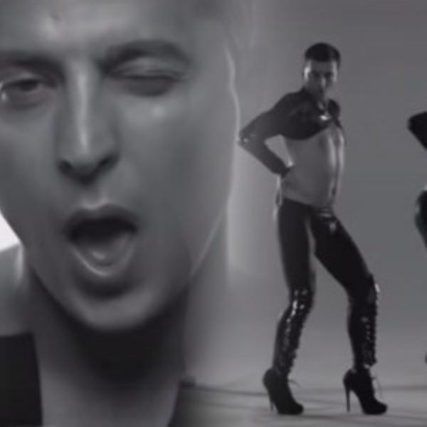 Create meme: kazaky group, girl , zelensky dances in heels