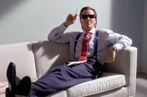 Create meme: christian bale american psycho