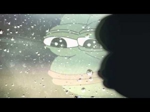 Create meme: feels bad man, feelsbadman, sad frog