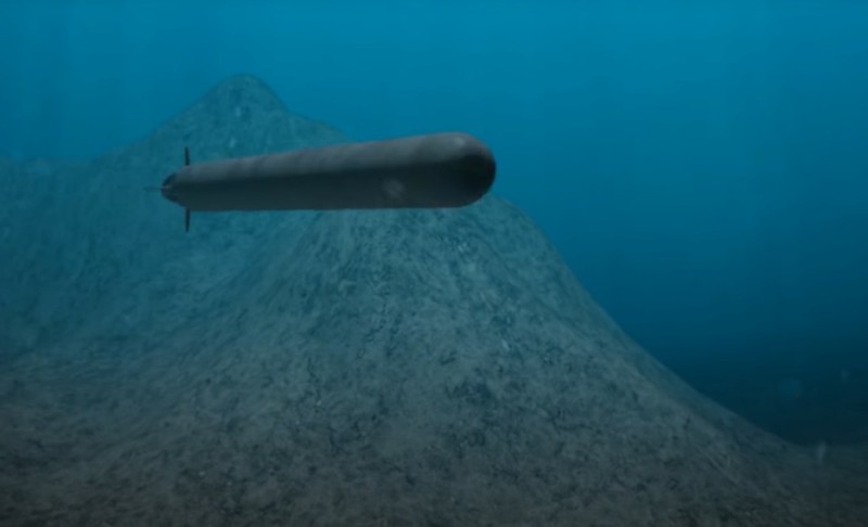 Create meme: The Poseidon torpedo, Poseidon nuclear underwater vehicle, nuclear submarine