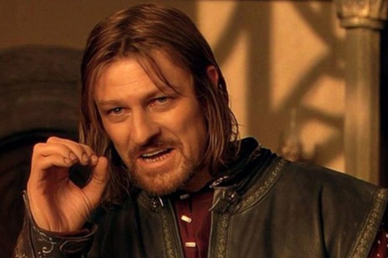 Create meme: Boromir Lord of the rings, Sean bean meme, Boromir meme 