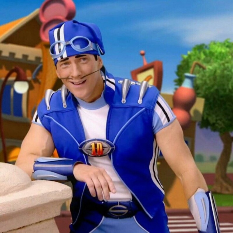Create meme: lazy town , magnus sheving lazily, the series lazybones sportacus