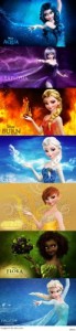 Create meme: disney characters, disney pixar, disney princess