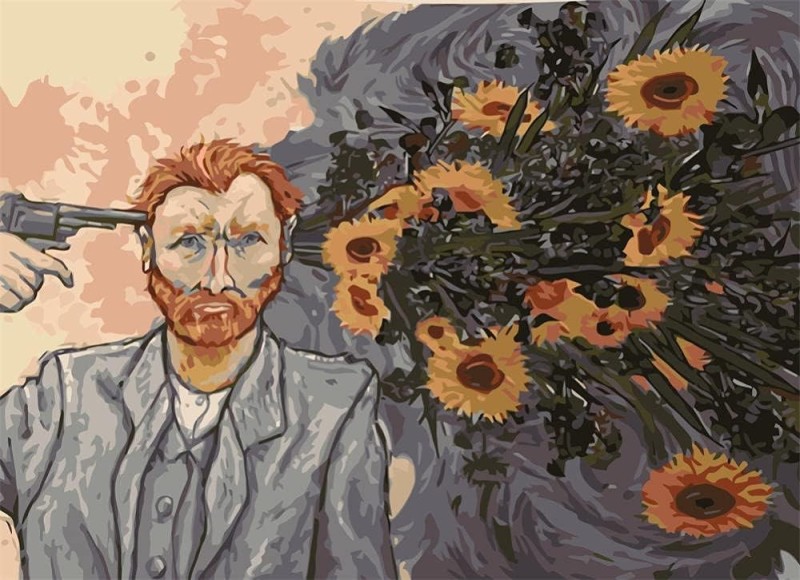 Create meme: Vincent van Gogh, Vincent William van Gogh, The artist Vincent van Gogh