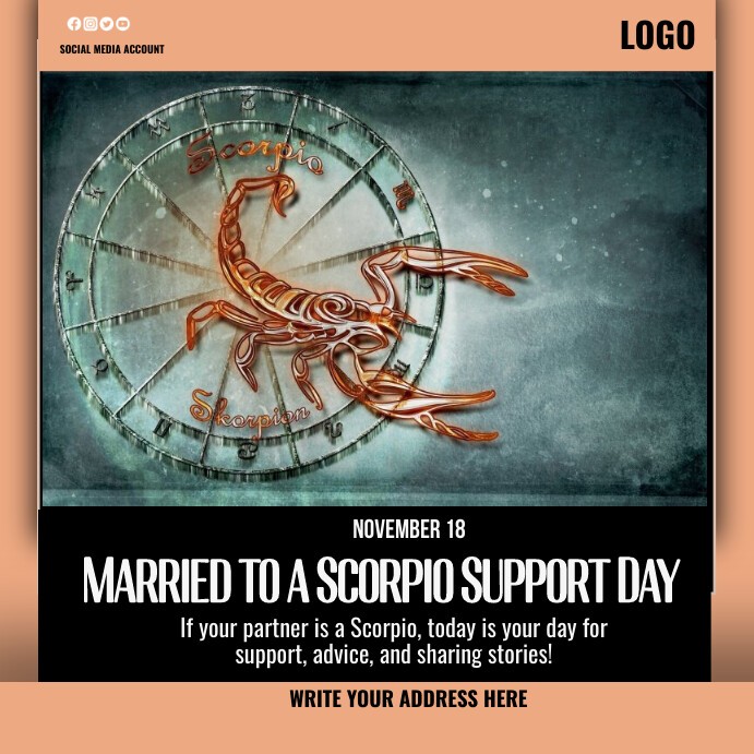 Create meme: the zodiac sign Scorpio, Scorpio, scorpio by horoscope