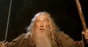 Create meme: Gandalf in Moria, Gandalf fools, Gandalf meme