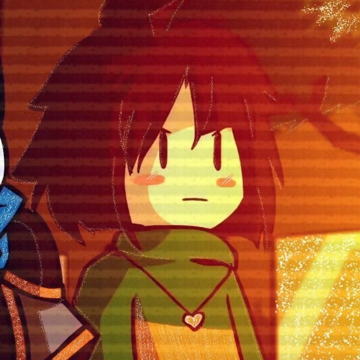 Create meme: Chara Frisk, undertale , undertale frisk spared