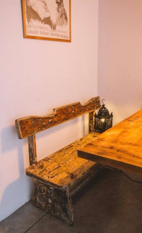Create meme: furniture , antique bench, wooden bench