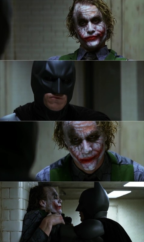 Create meme: joker meme, batman joker , the dark knight Joker 