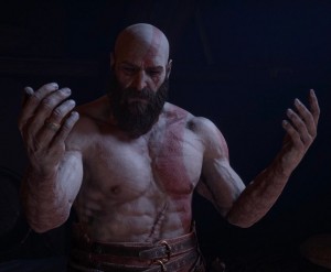 Create meme: Kratos