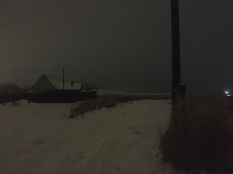 Create meme: village at night in winter, winter night, dark photos