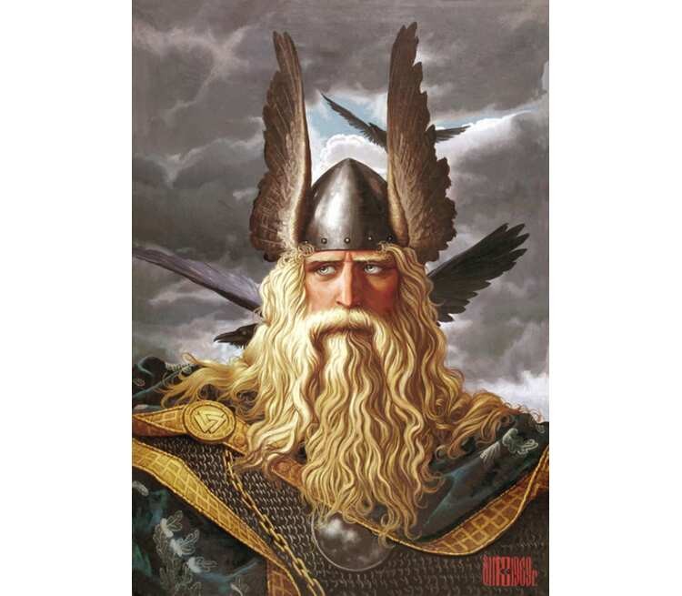 Create meme: the Scandinavian gods, The Scandinavian god is one, Norse mythology gods