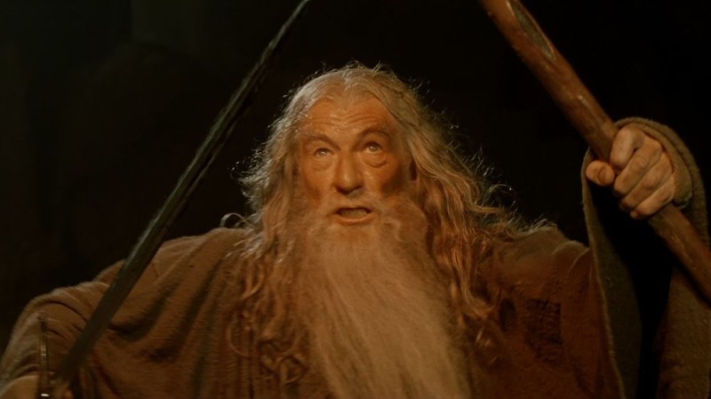 Create meme: the Lord of the rings , gandalf gif, Gandalf run you fools