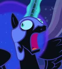 Create meme: Princess Luna Pony is evil, Alicorn Nightmoon, Pony Nightmer Moon