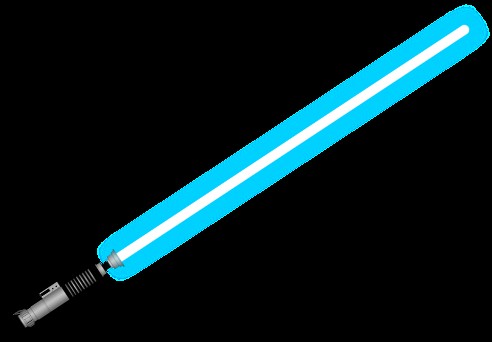 Создать мем: звездные войны меч, синий меч джедая, световой меч