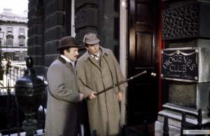 Create meme: Robert Stephens Sherlock Holmes, the private life of Sherlock Holmes (1985), stills from Sherlock Holmes