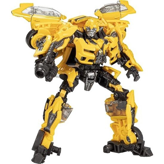 Create meme: bumblebee transformer, robot bumblebee transformer toy, bumblebee with a gun toy