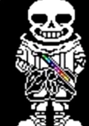 Create meme: sans