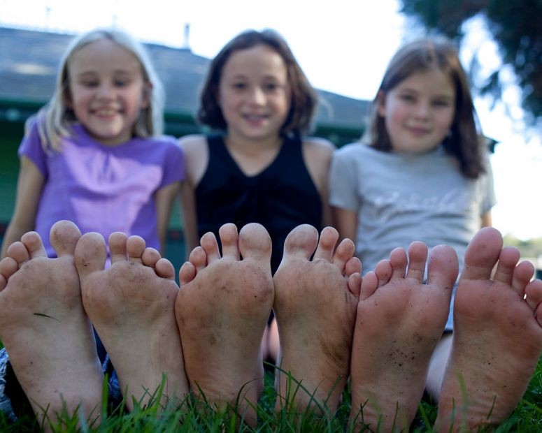 Create meme: feet , feet , The heels of children