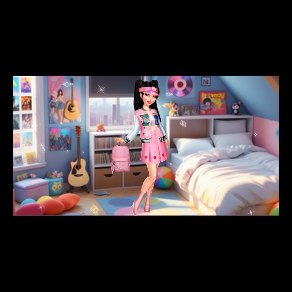 Create meme: marinette Dupin Chen's room, Marinette's room, Marinette from Lady Bug and Super Cat