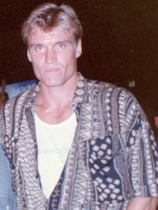 Create meme: Dolph Lundgren in his youth, Lundgren young, Lundgren in his youth