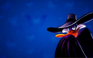 Создать мем: мультфильм черный плащ, мультик чёрный плащ, darkwing duck nes