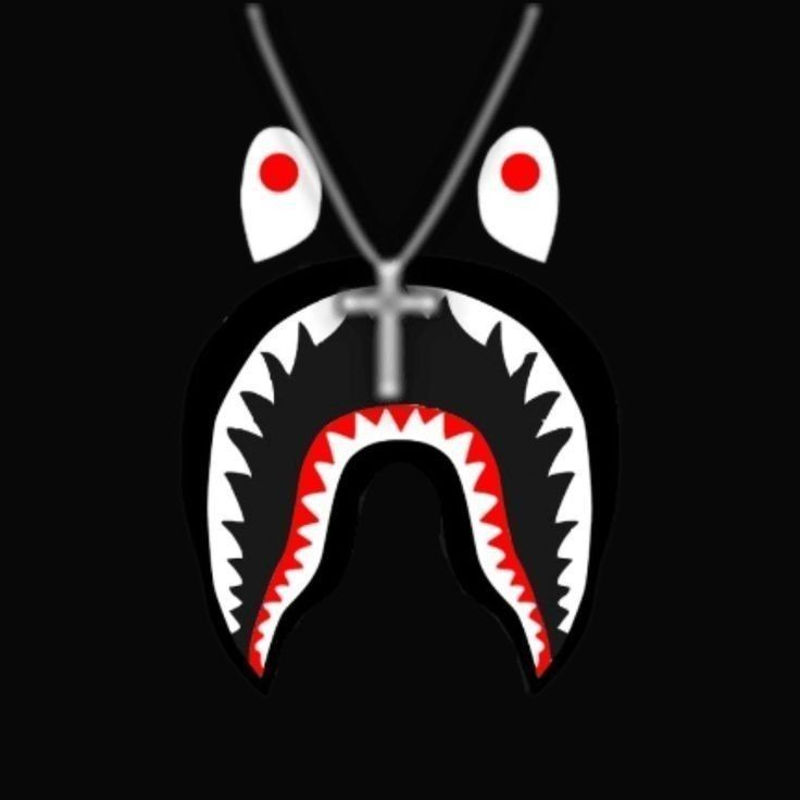 Create meme: bape shark, bape logo, bape shark logo