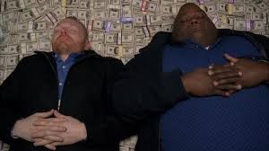 Create meme: they lie on the money, meme the Negro on the money, in all serious lots of money