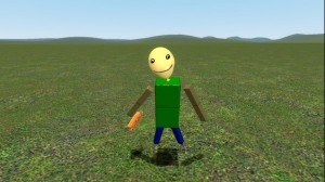 Create meme: Baldi game