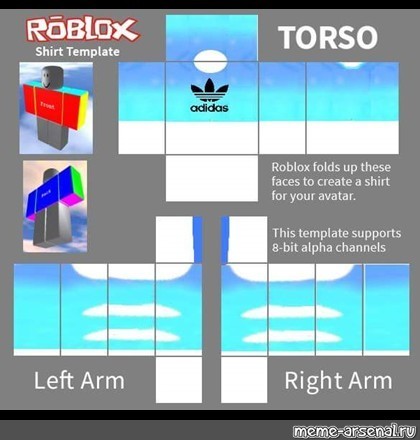 roblox make a shirt template