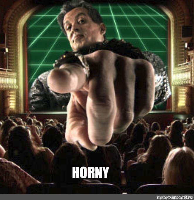 Meme: "HORNY" - All Templates - Meme-arsenal.com.
