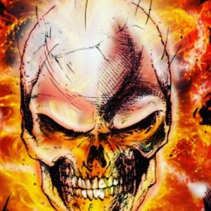 Create meme: skull Ghost rider photo, Ghost rider arts pictures, Ghost rider Wallpaper